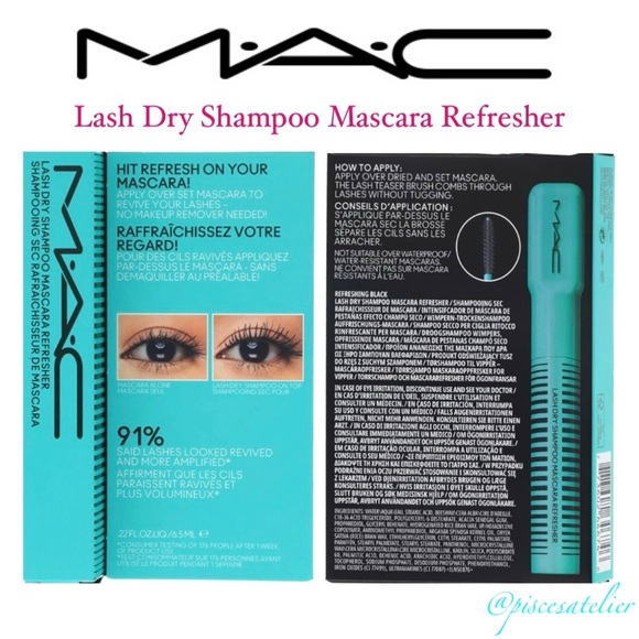MAC Lash Dry Shampoo Mascara Refresher, .22 FL Oz. / 6.5 mL - Picture 11 of 12